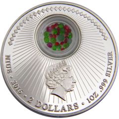 2 Dollars - Elizabeth II Christmas 2016