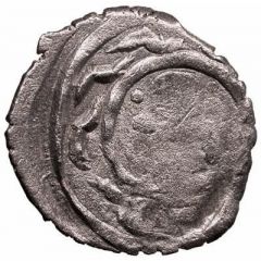 Dirham `Fish type` - anepigraphic Bulghar mint
