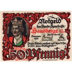 50 Pfennig Amts-Sparkasse