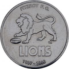 Medal - Herald Sun AFL Centenary Fitzroy Lions FC