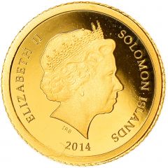 10 Dollars - Elizabeth II Ancient Gold Solidus