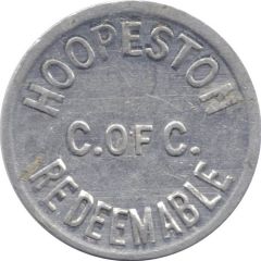 1/4 Cent - Hoopeston Chamber of Commerce Hoopeston, Illinois