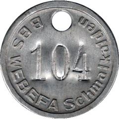 Token - BBS WEBEFA Schmalkalden