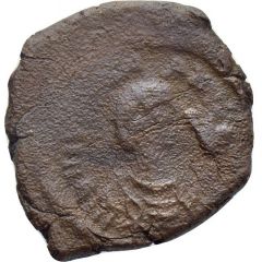 8 Nummi - Justinian I Thessalonica, Type I W • I