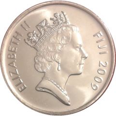 5 Cents - Elizabeth II 3rd portrait