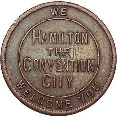 Token - The Convention City Hamilton, Ontario