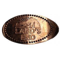 Land`s End, UK - Pressed Penny