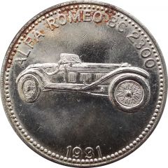 Shell Token - Famous Sports Cars Alpha Romeo 8C 2300 1931
