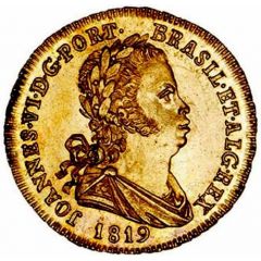 Escudo - João VI Lisboa mint