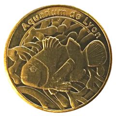 Token - Médailles et Patrimoine Aquarium de Lyon - Fish-clown