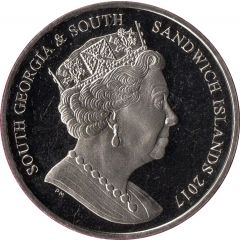 2 Pounds - Elizabeth II Imperial Trans-Antarctic Expedition