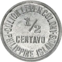 1/2 Centavo Culion Island Leper Colony