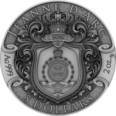 5 Dollars - Charles III Jeanne d’Arc