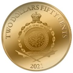 2 Dollars 50 Cents - Elizabeth II Dear Lithuania