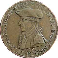 1/2 Penny Hampshire - Emsworth / Earl Howe