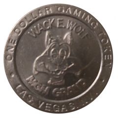 1 Dollar - MGM Grand - Wack E. Wolf Las Vegas, Nevada