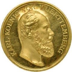 Award medal for Agricultural Efforts - Karl I