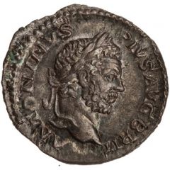 Denarius - Caracalla PONTIF TR P XIII COS III, Concordia