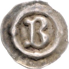 1 Pfennig `Buchstabenpfennig`