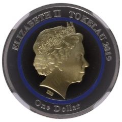 1 Dollar - Elizabeth II Year of the Pig