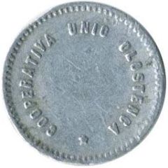 1 Peseta - Cooperativa Unió Olostenca