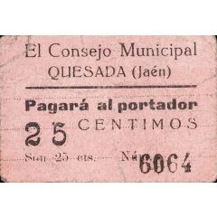 25 Céntimos Quesada