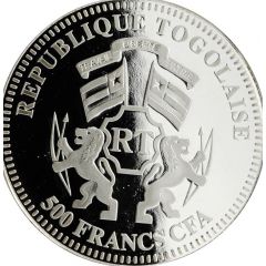 500 Francs CFA The Resignation of Pope Benedict XVI