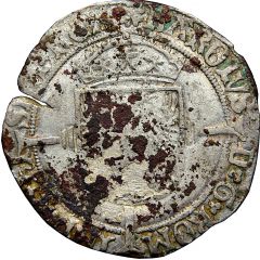 1/2 Silver Real - Charles V