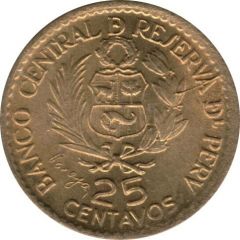 25 Centavos Casa de Moneda