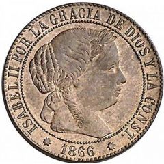 1 Centimo de Escudo - Isabel II