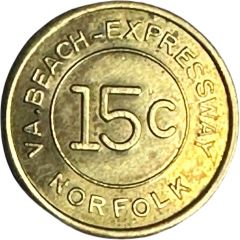 15 Cents - Virgina Beach Expressway Norfolk, Virginia