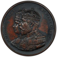 Medal - George V Coronation, Fenwick, bronze, 45mm