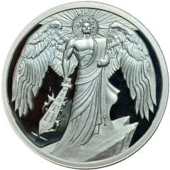 1 Ounce - Silver Shield Sword Of Truth