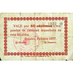 50 Céntimos Rojales