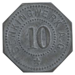 10 Pfennig - Hildesheim Senkingwerk A.G.
