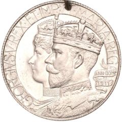 Medal - George V Coronation, Clitheroe, Wright & Son