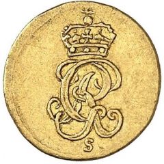 1/4 Ducat - George II