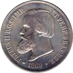 2000 Réis - Pedro II