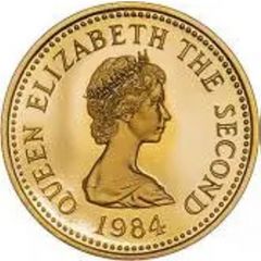 1 Pound - Elizabeth II St. Brelade, Gold Proof