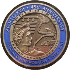 Medallion - Apollo XVII 45th Anniversary, Series 2
