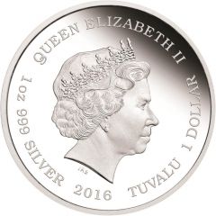 1 Dollar - Elizabeth II USS Enterprise NCC-1701