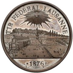 Lausanne Federal Shooting bronze