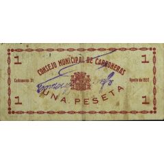 1 Peseta Carboneras
