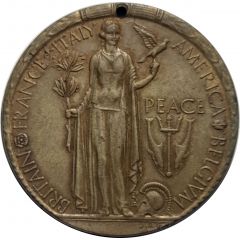 Medal - Peace Celebrations 1919 Borough of Glossop