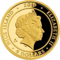 5 Dollars - Elizabeth II Pinďa