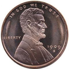 1 oz Copper Golden State Mint - Wheat Penny