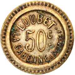 50 centimes - Loubet - La Garenne-Colombe [92]