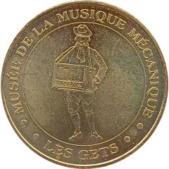 Feton touristique - Monnaie de Paris - Les Gets - Musée de la musique mécanique