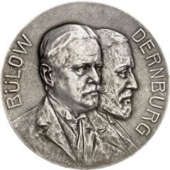 Imperial Chancellor Bernhard Prince of Bülow and Secretary of State Bernhard Dernburg