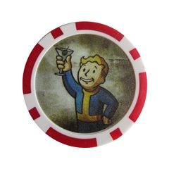 Fallout New Vegas Vault drink casino chip token